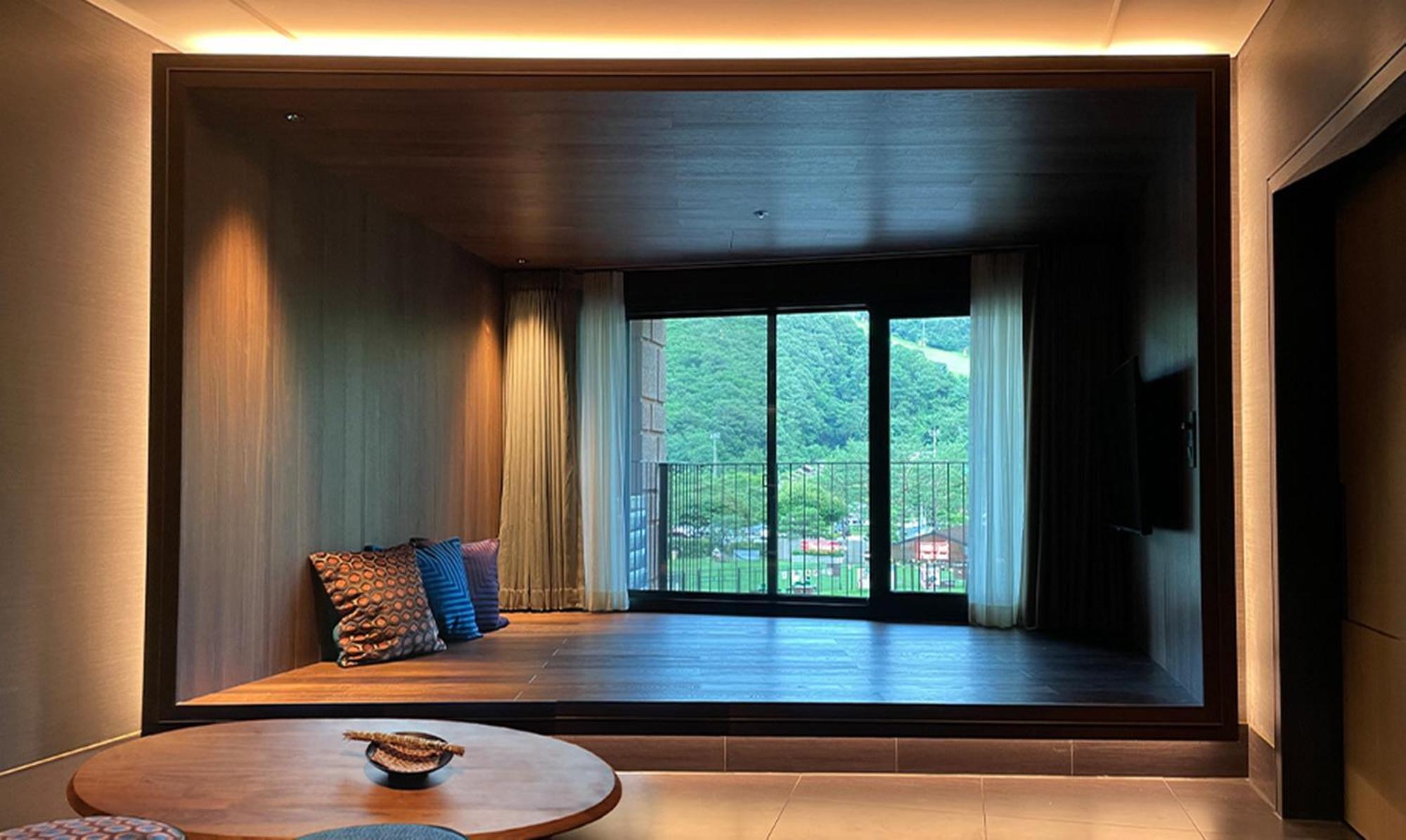 Sono Calm Vivaldipark Hotell Hongcheon Exteriör bild