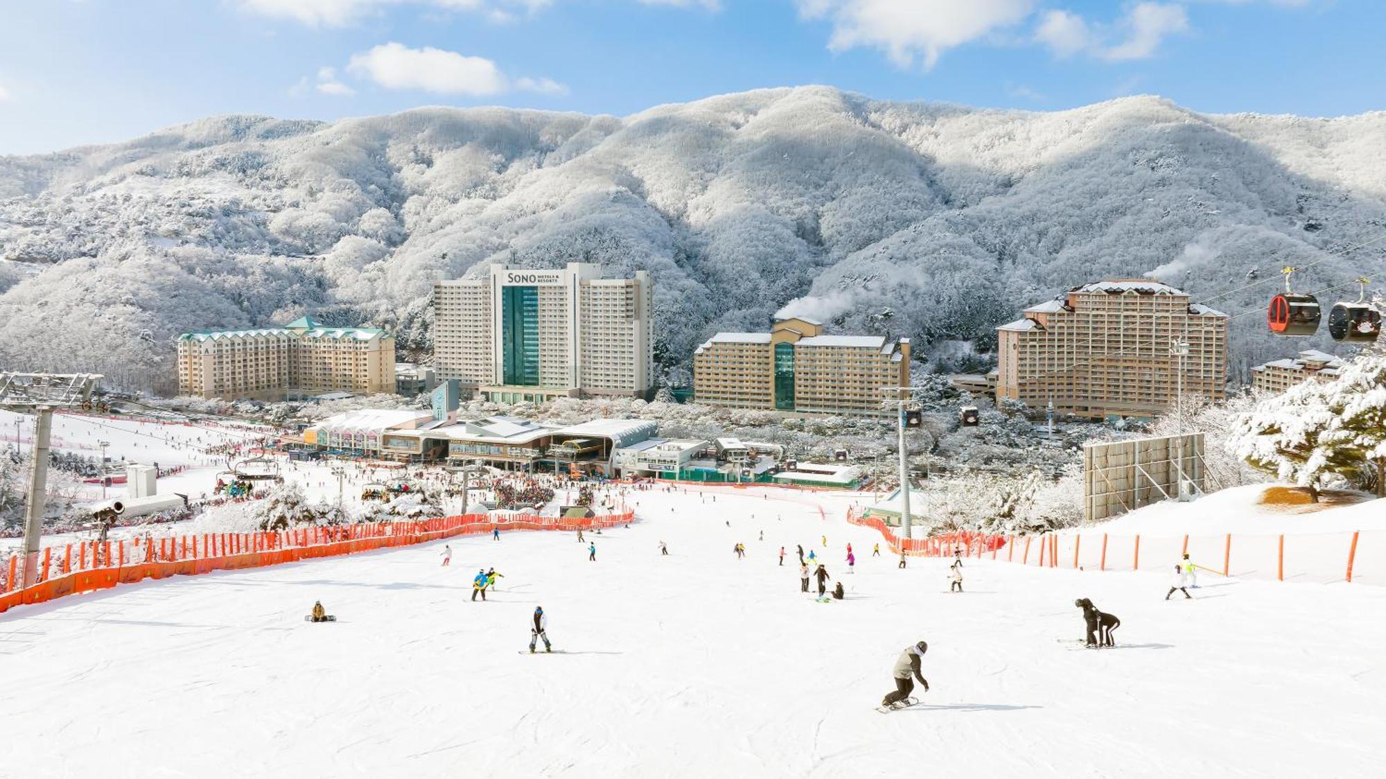 Sono Calm Vivaldipark Hotell Hongcheon Exteriör bild